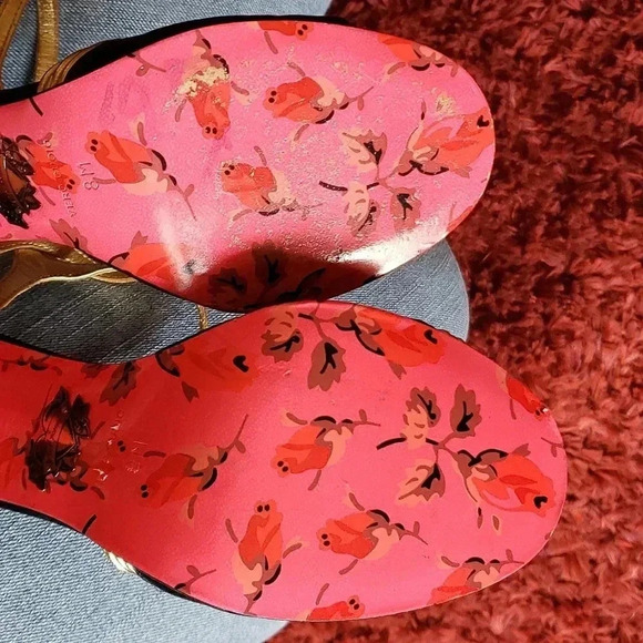 VINTAGE Y2K BETSEY JOHNSON pumps heels shoes size 8/9 - Picture 10 of 10